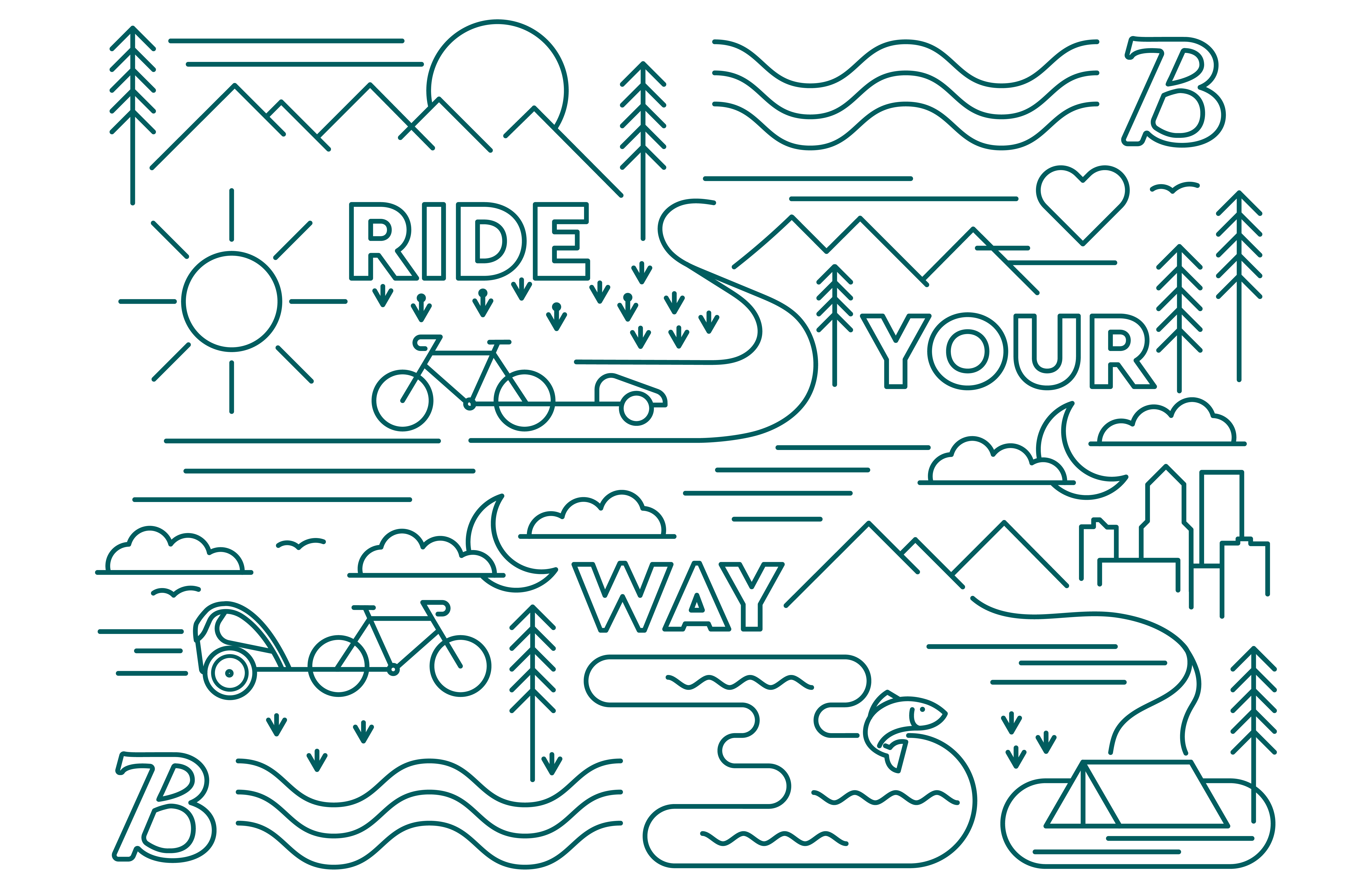 burley illustration packaging