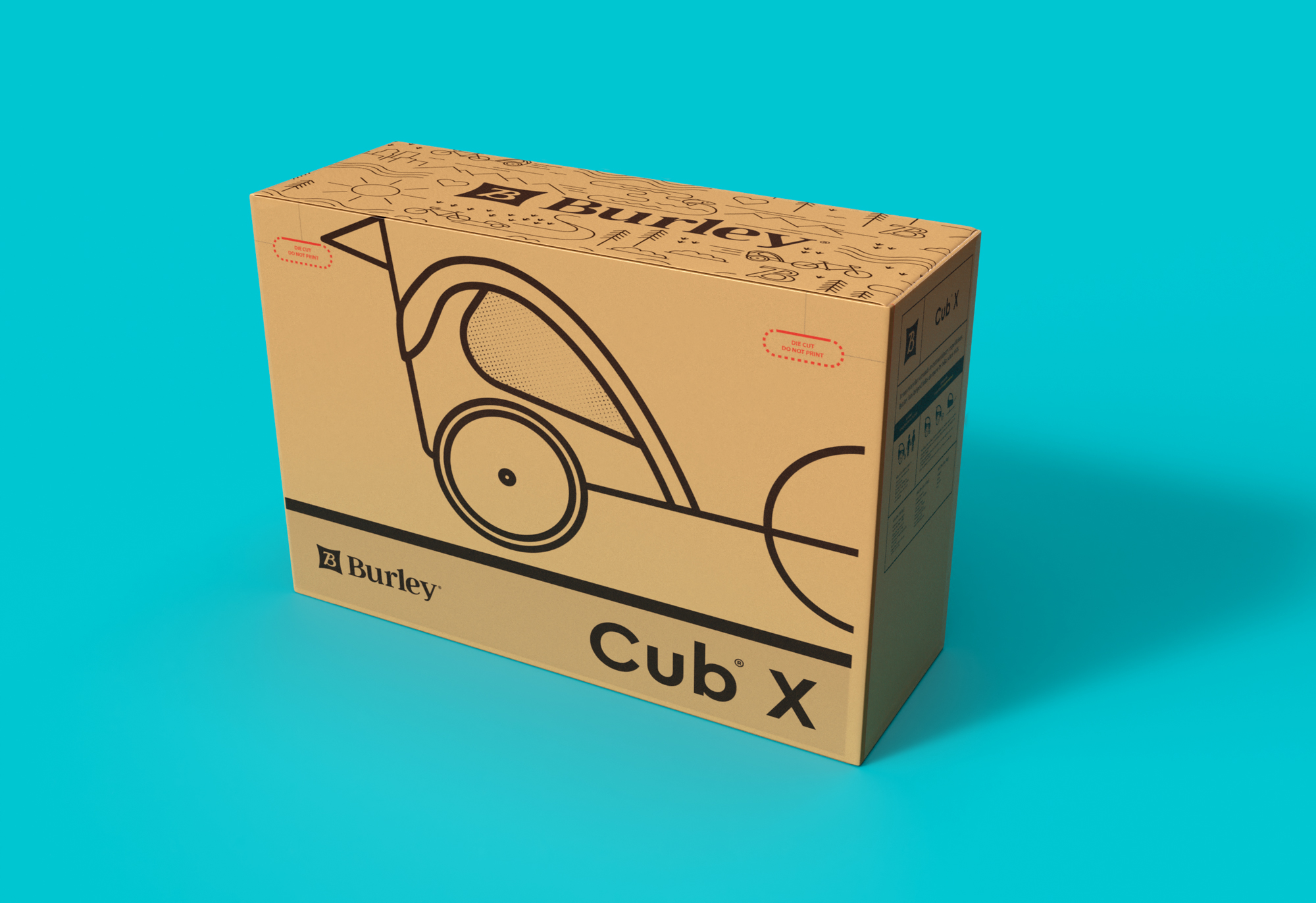 burley packaging box