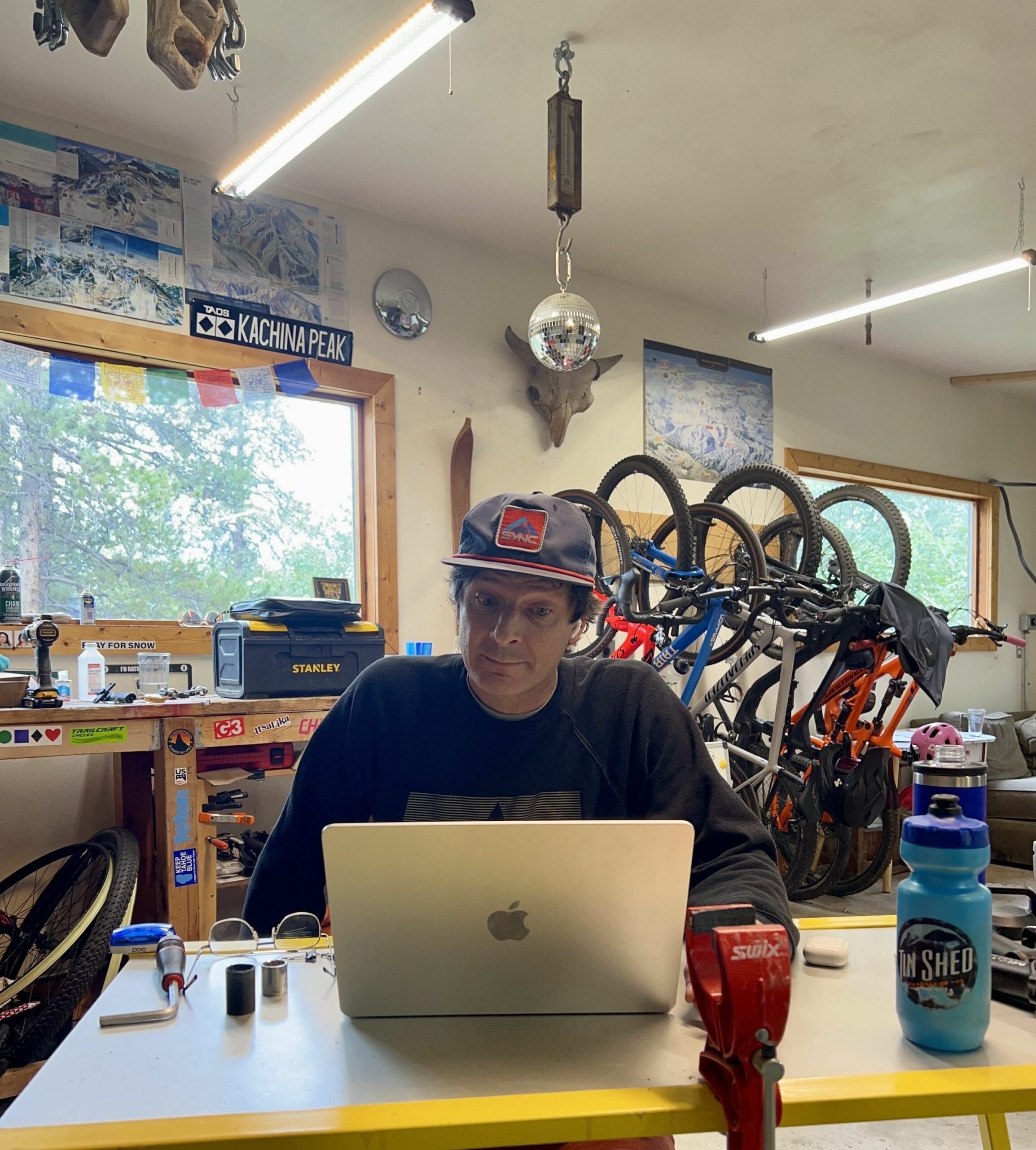 Robb in workshop unique brands