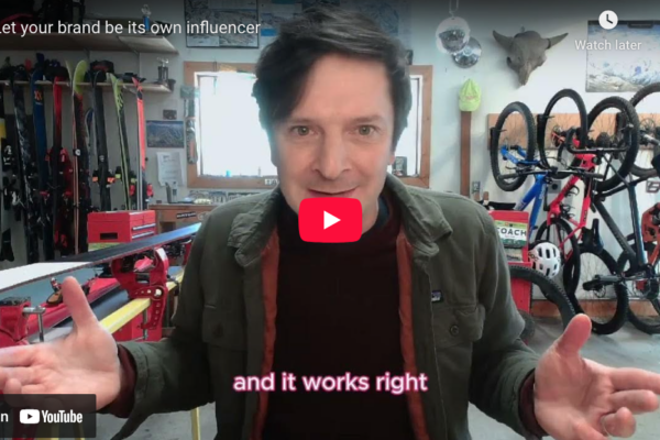 YouTube screenshot of Robb in workshop with the words "and it works right? in pink at the bottom of the screen.