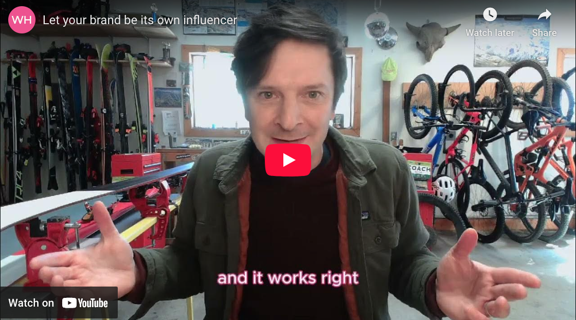 YouTube screenshot of Robb in workshop with the words "and it works right? in pink at the bottom of the screen.