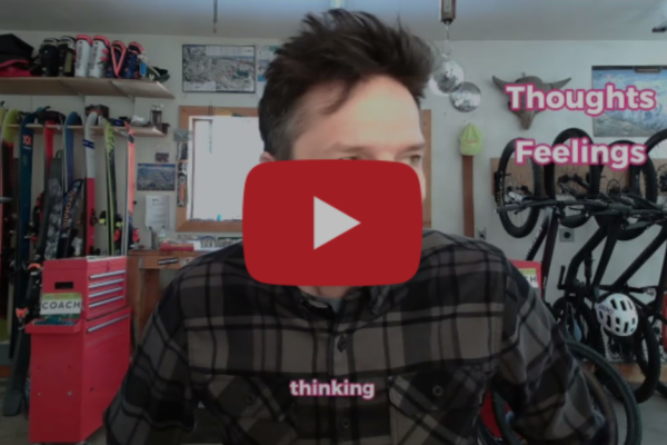 Robb with thoughts and feelings on the screen
