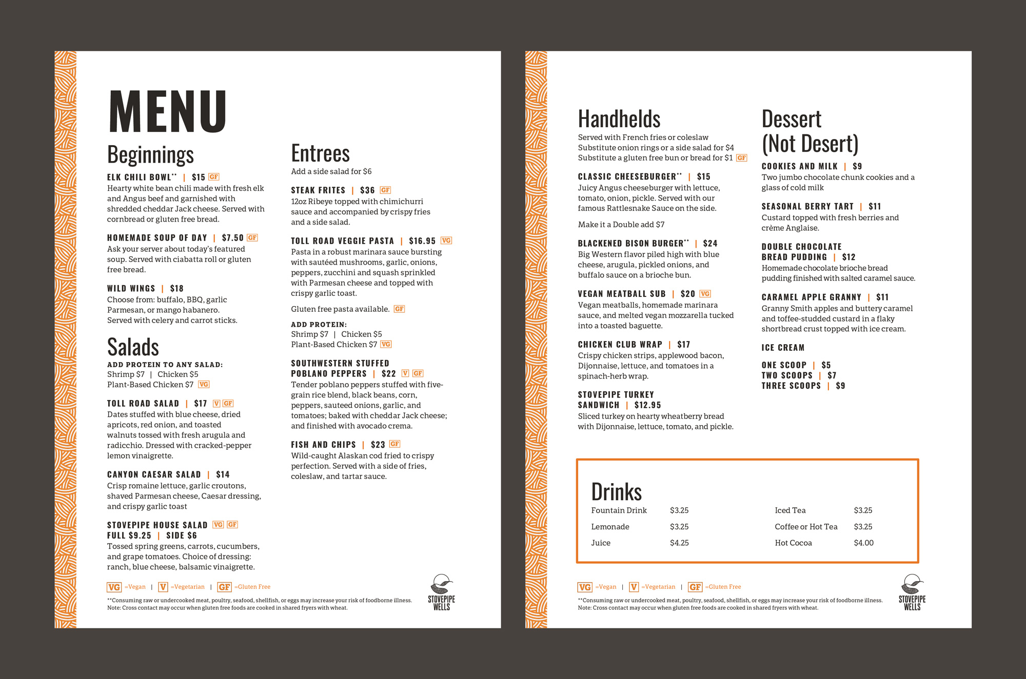 Menus